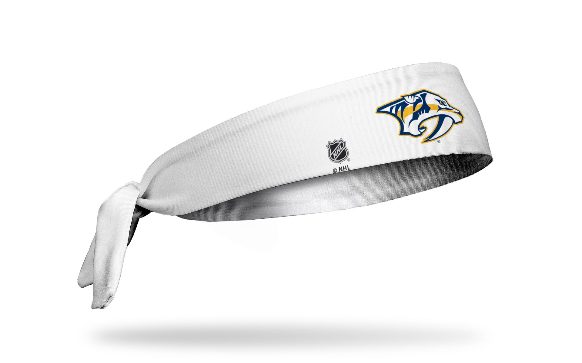 Nashville Predators: Logo White Tie Headband - View 2