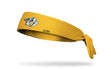 Nashville Predators: Logo Yellow Flex Tie Headband - View 1