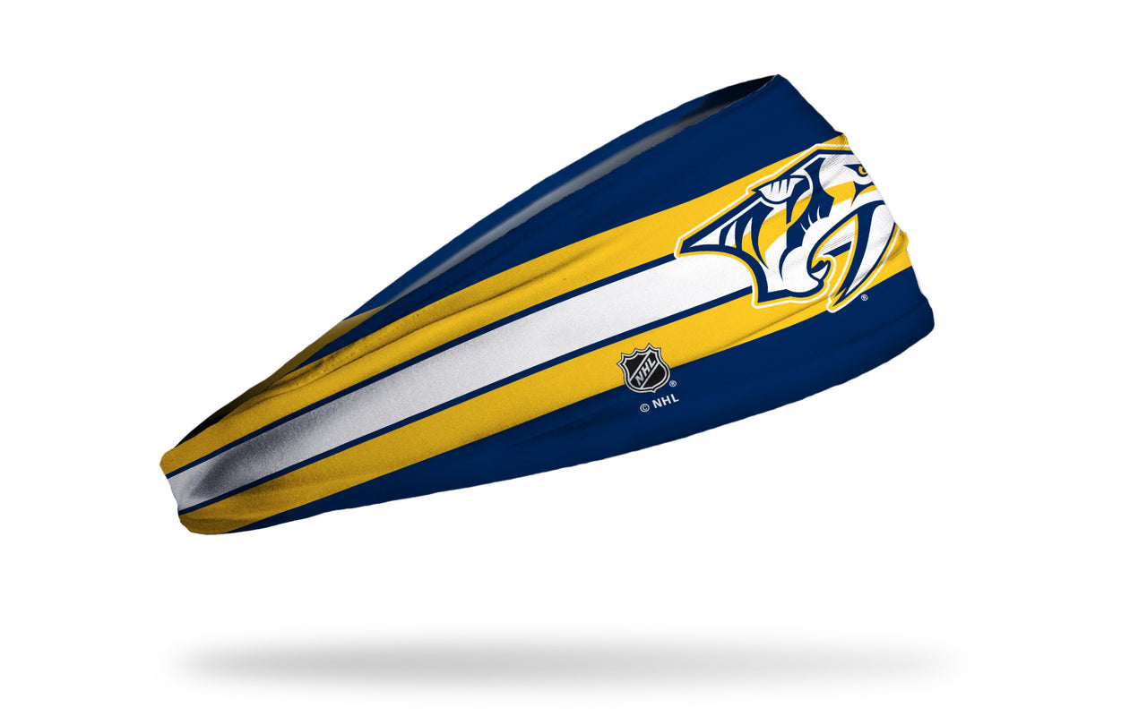 Nashville Predators: Stripe Headband - View 2