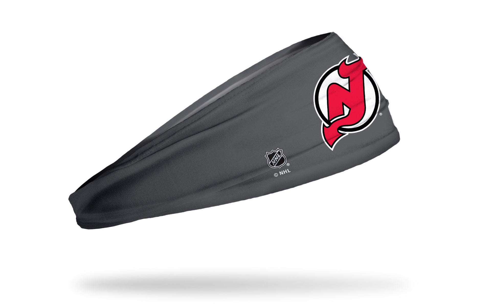 New Jersey Devils: Logo Gray Headband - View 2