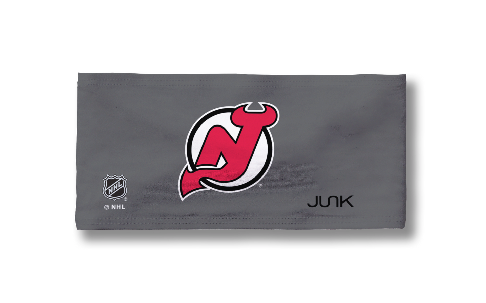 New Jersey Devils: Logo Gray Headband - View 3