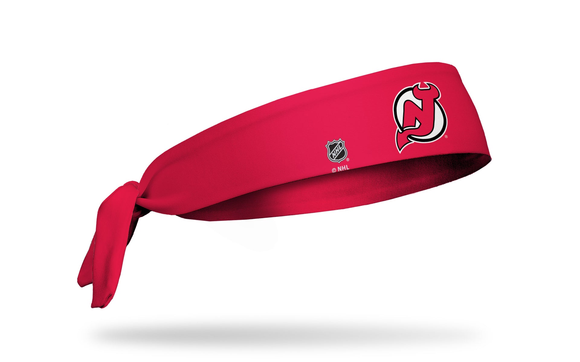 New Jersey Devils: Logo Red Tie Headband - View 2