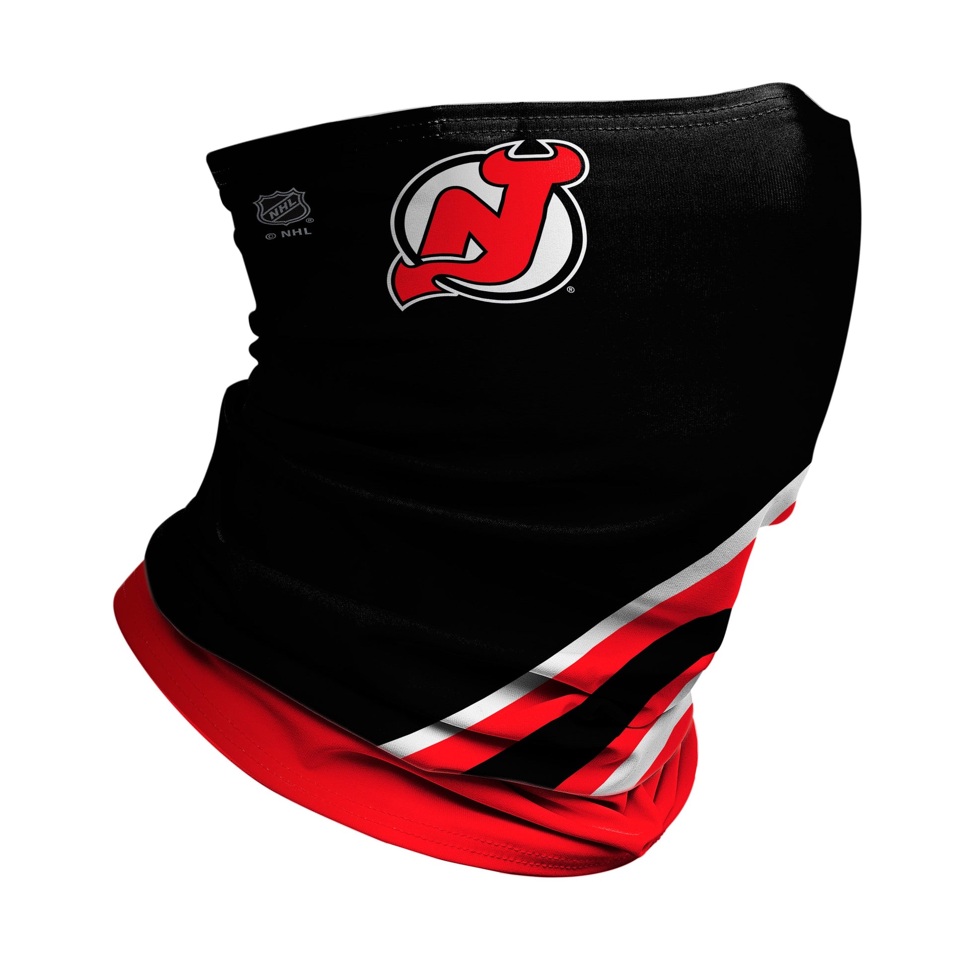 New Jersey Devils: Logo Stripe Winter Gaiter - View 1