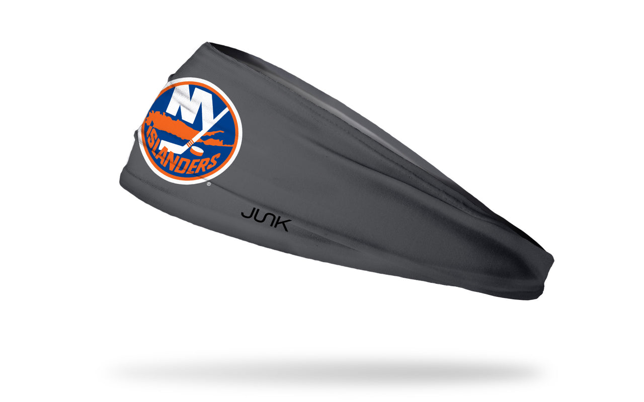 New York Islanders: Logo Gray Big Bang Lite Headband - View 1