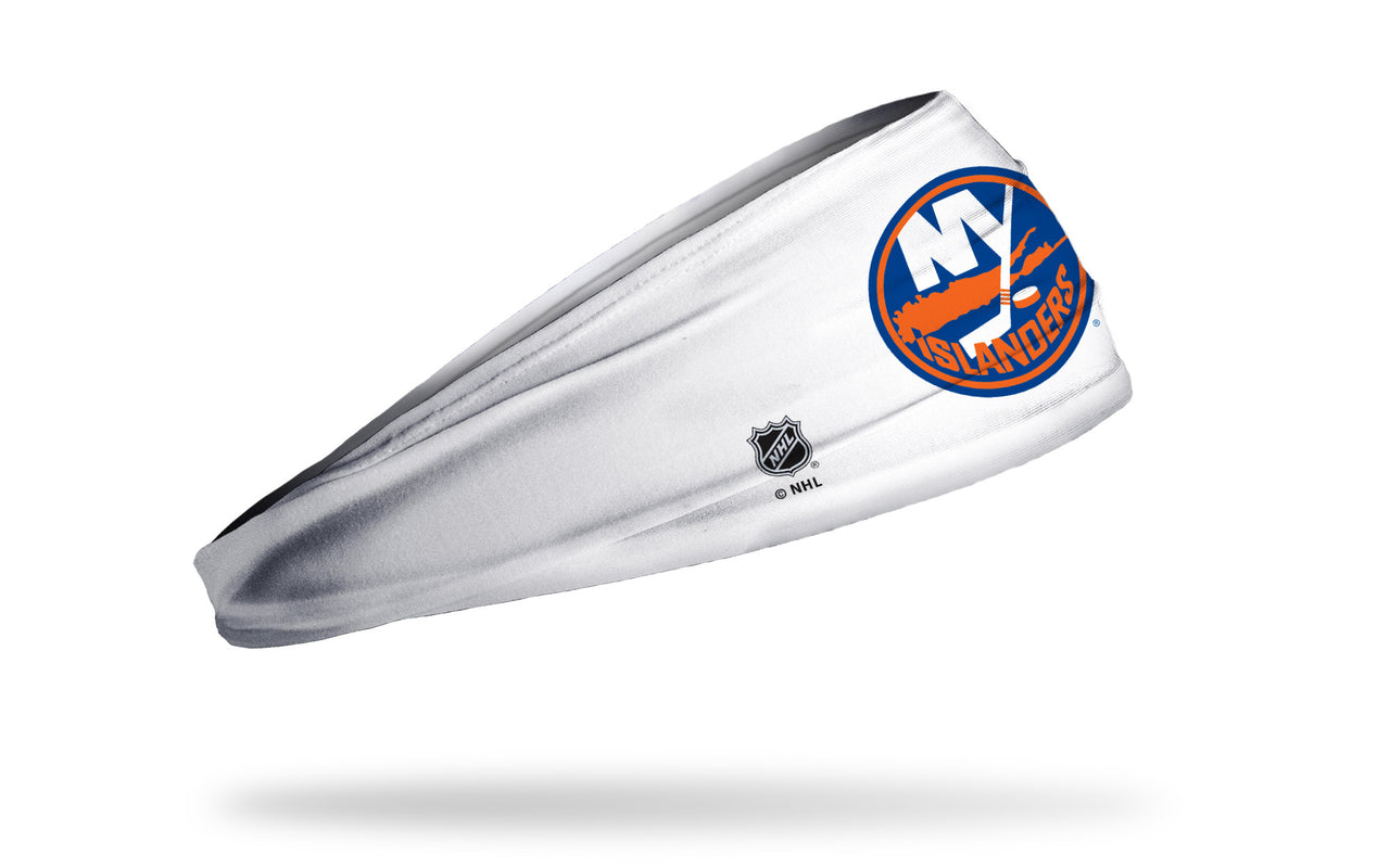 New York Islanders: Logo White Headband
