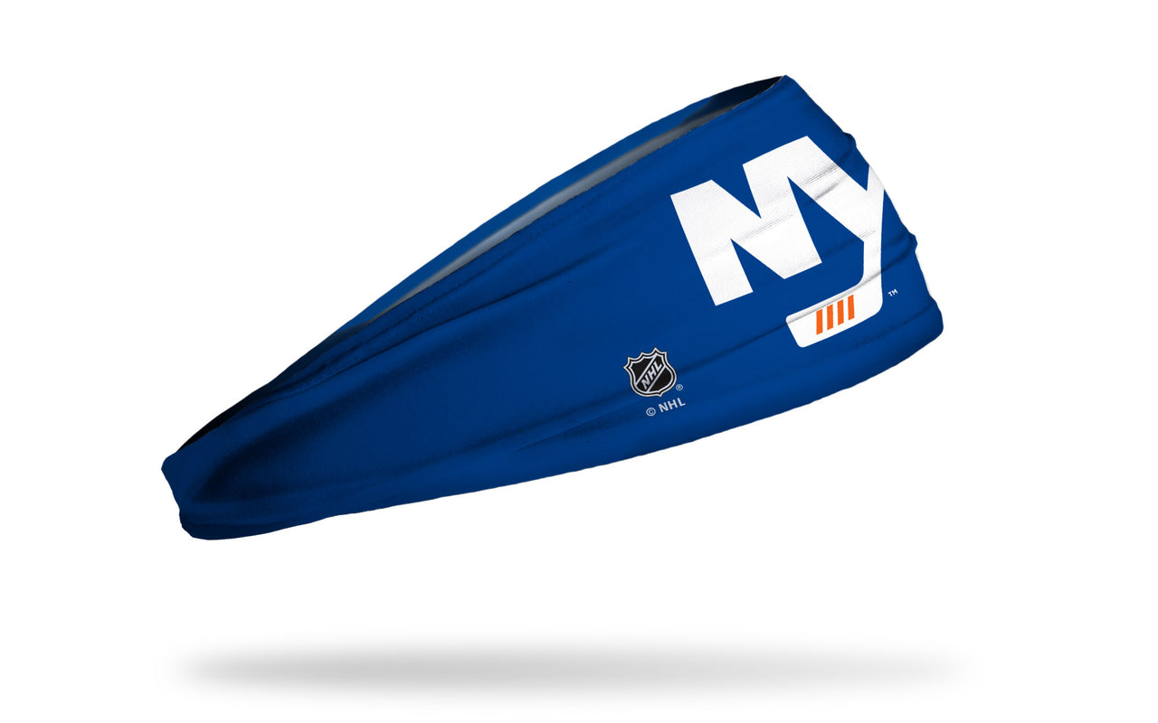 New York Islanders: NY Blue logo Big Bang Lite Headband - View 2