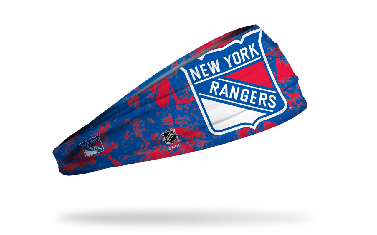 New York Rangers: Barnburner Big Bang Lite Headband - View 1