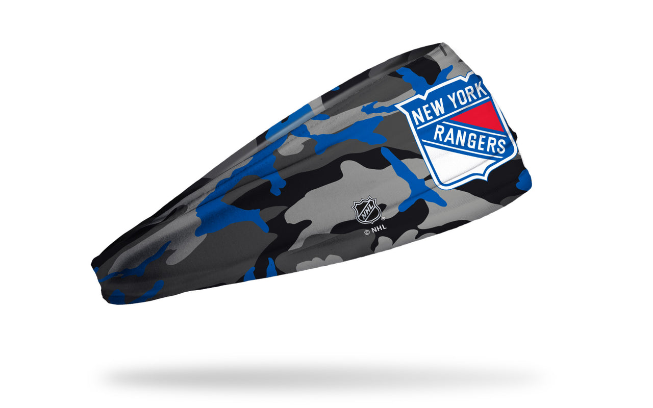 New York Rangers: Camo Pop Big Bang Lite Headband - View 2