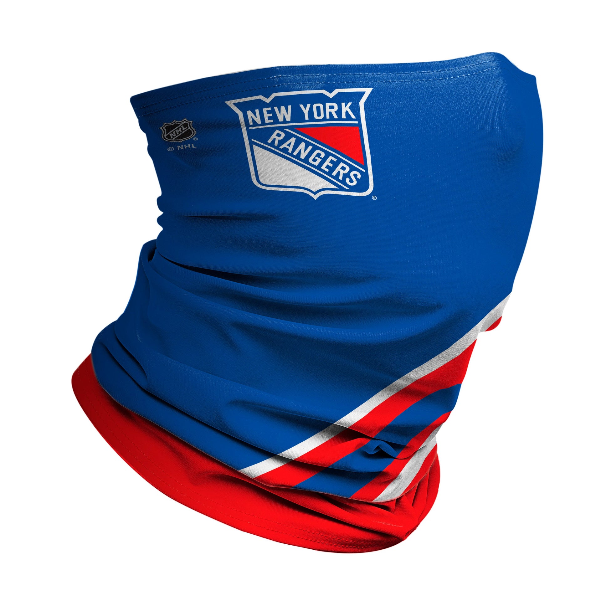 New York Rangers: Logo Stripe Winter Gaiter - View 1