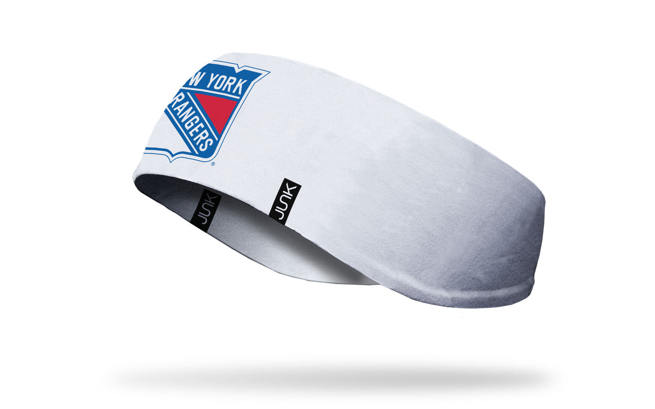 New York Rangers: Logo White Ear Warmer