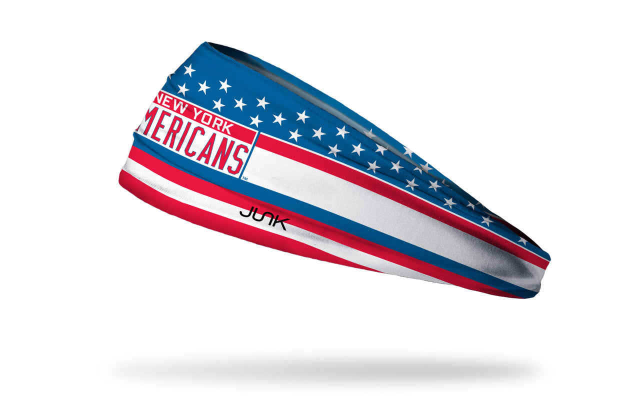 New York Rangers: Vintage Stripe Big Bang Lite Headband - View 1