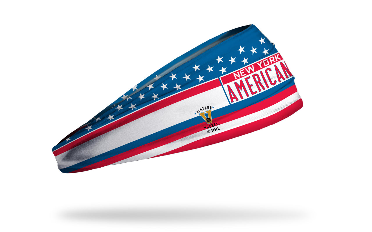 New York Rangers: Vintage Stripe Big Bang Lite Headband - View 2