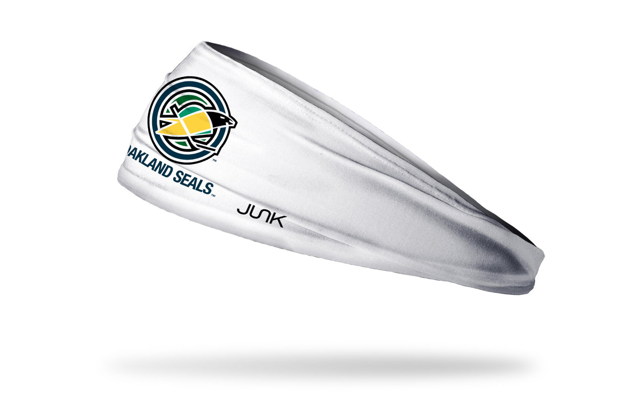 Oakland Seals: White Big Bang Lite Headband - View 1