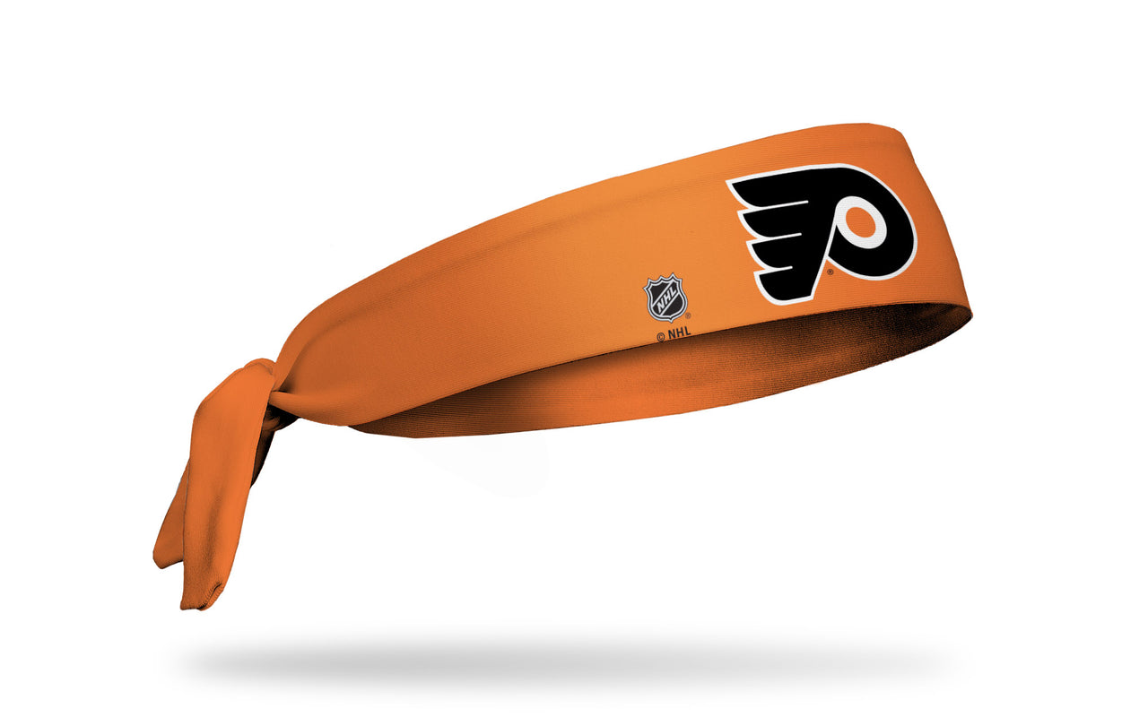 Philadelphia Flyers: Logo Orange Flex Tie Headband - View 2