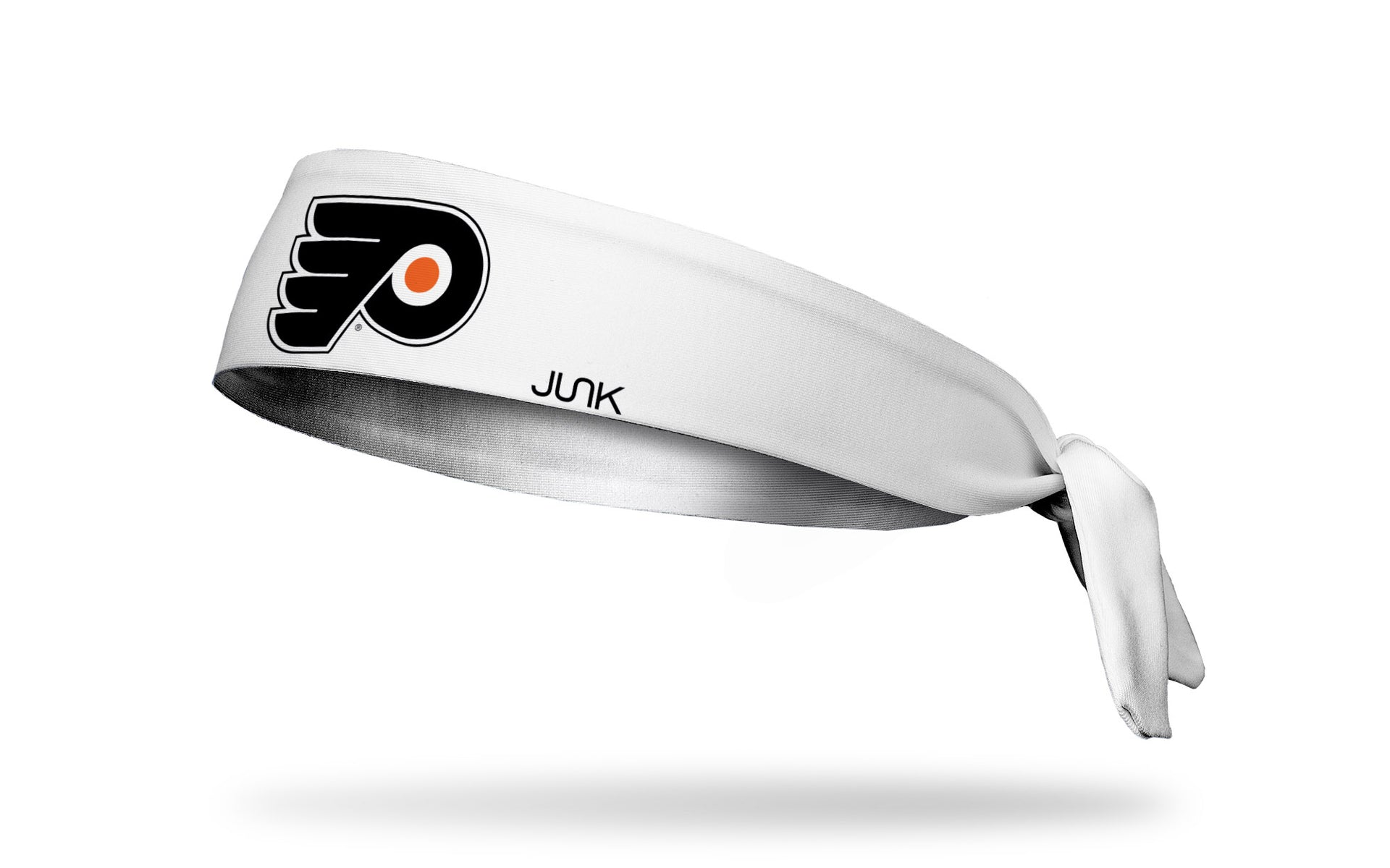 Philadelphia Flyers: Logo White Tie Headband - View 1