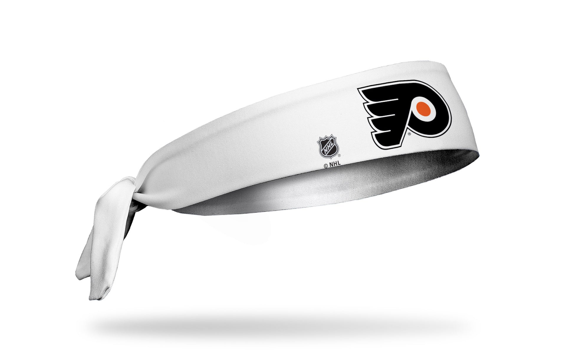 Philadelphia Flyers: Logo White Tie Headband - View 2