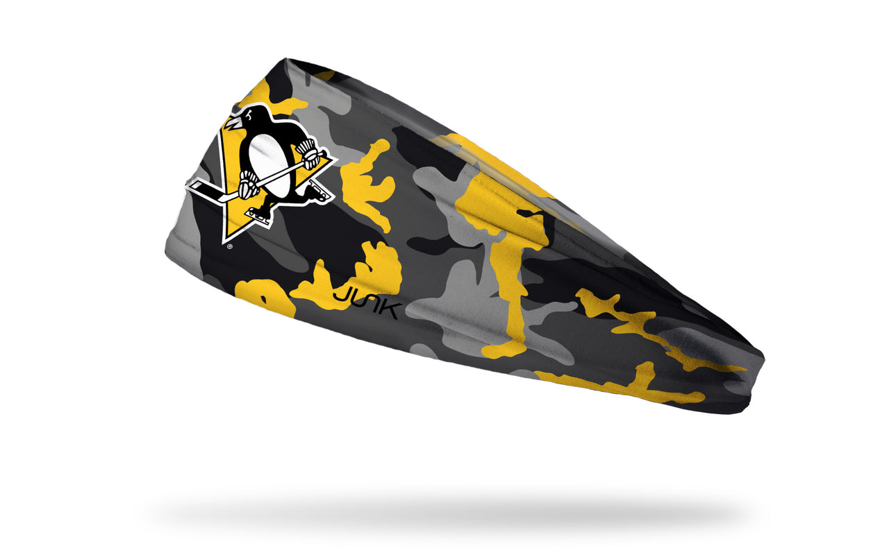 Pittsburgh Penguins: Camo Pop Big Bang Lite Headband - View 1