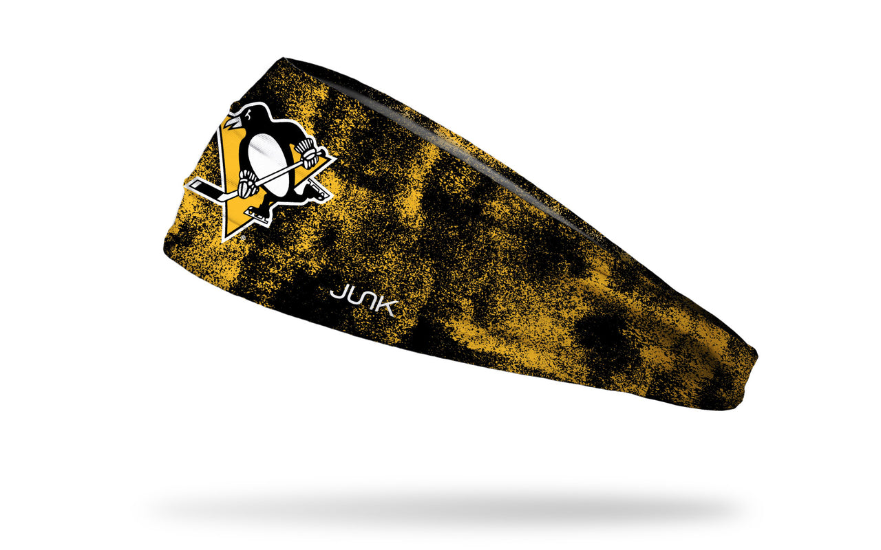 Pittsburgh Penguins: Grunge Big Bang Lite Headband - View 1