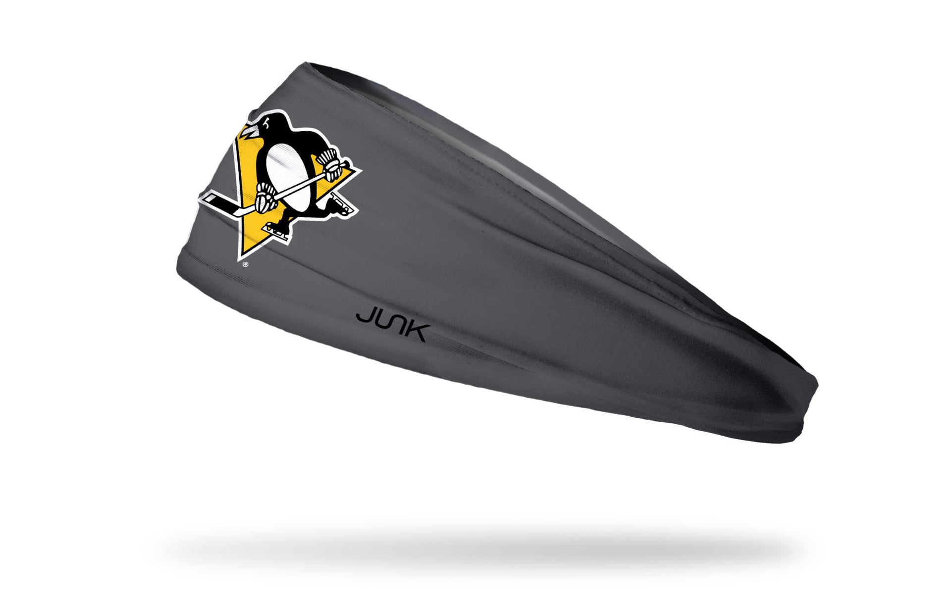 Pittsburgh Penguins: Logo Gray Headband - View 1