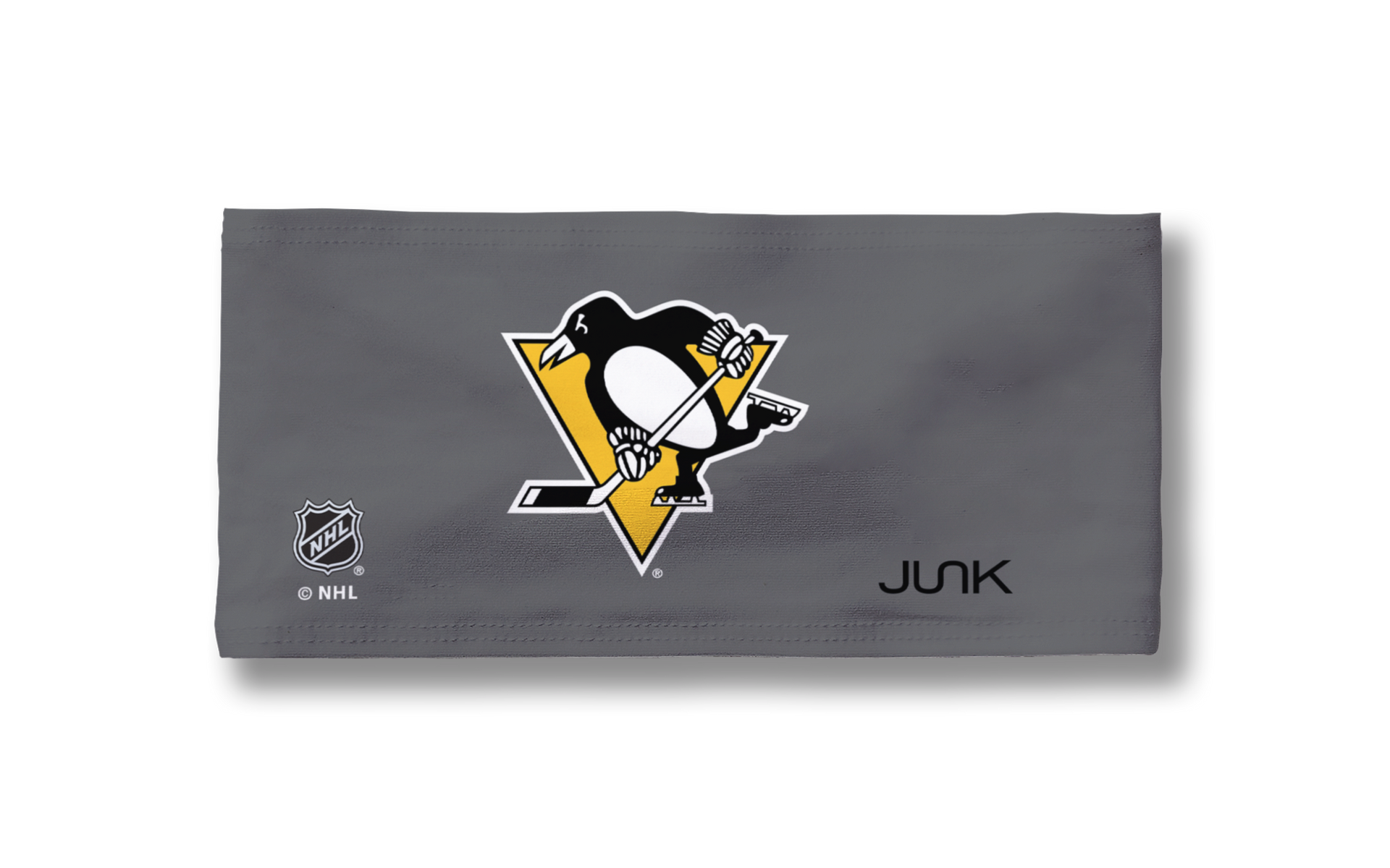 Pittsburgh Penguins: Logo Gray Headband - View 3
