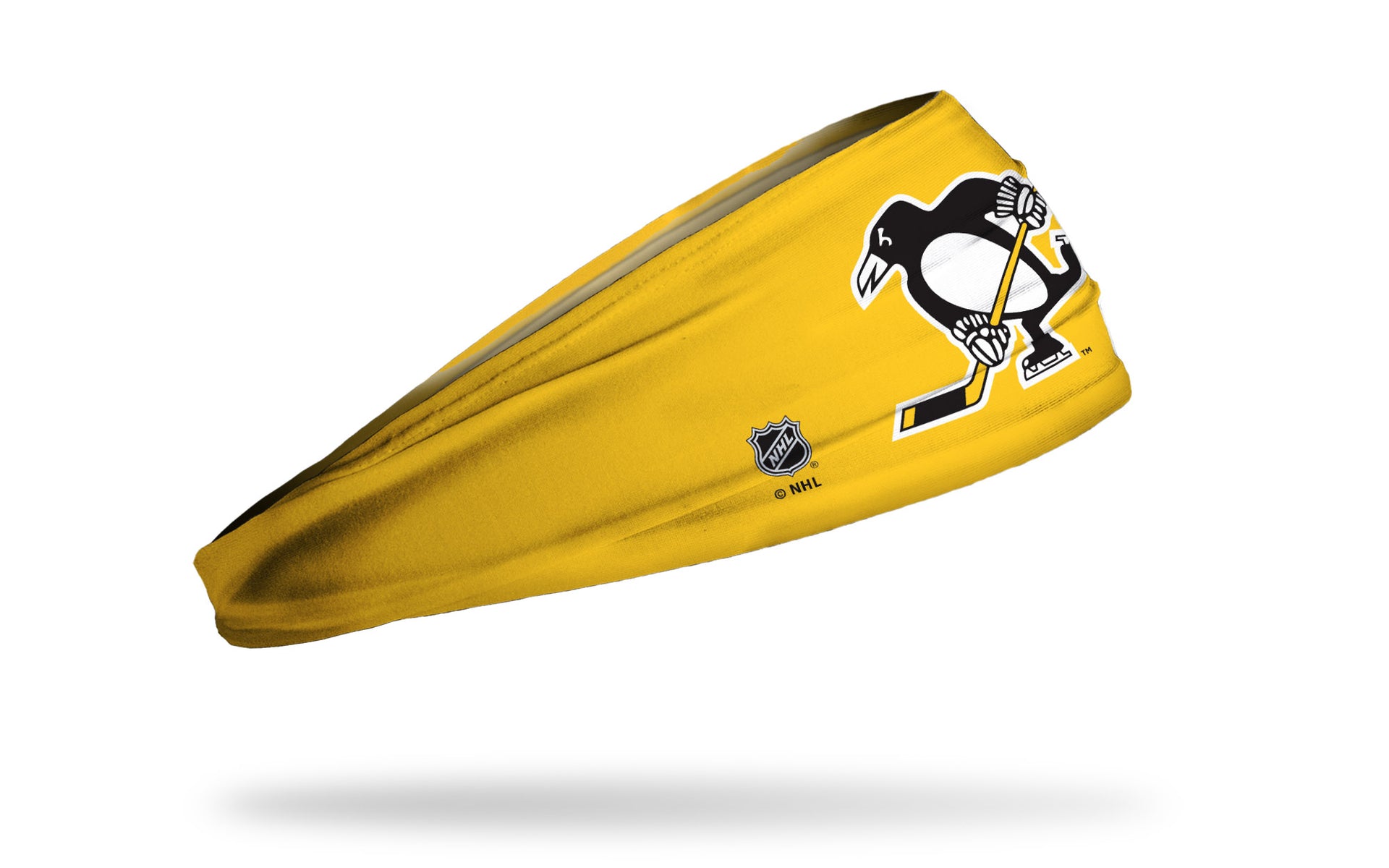 Pittsburgh Penguins: Logo Yellow Big Bang Lite Headband - View 2