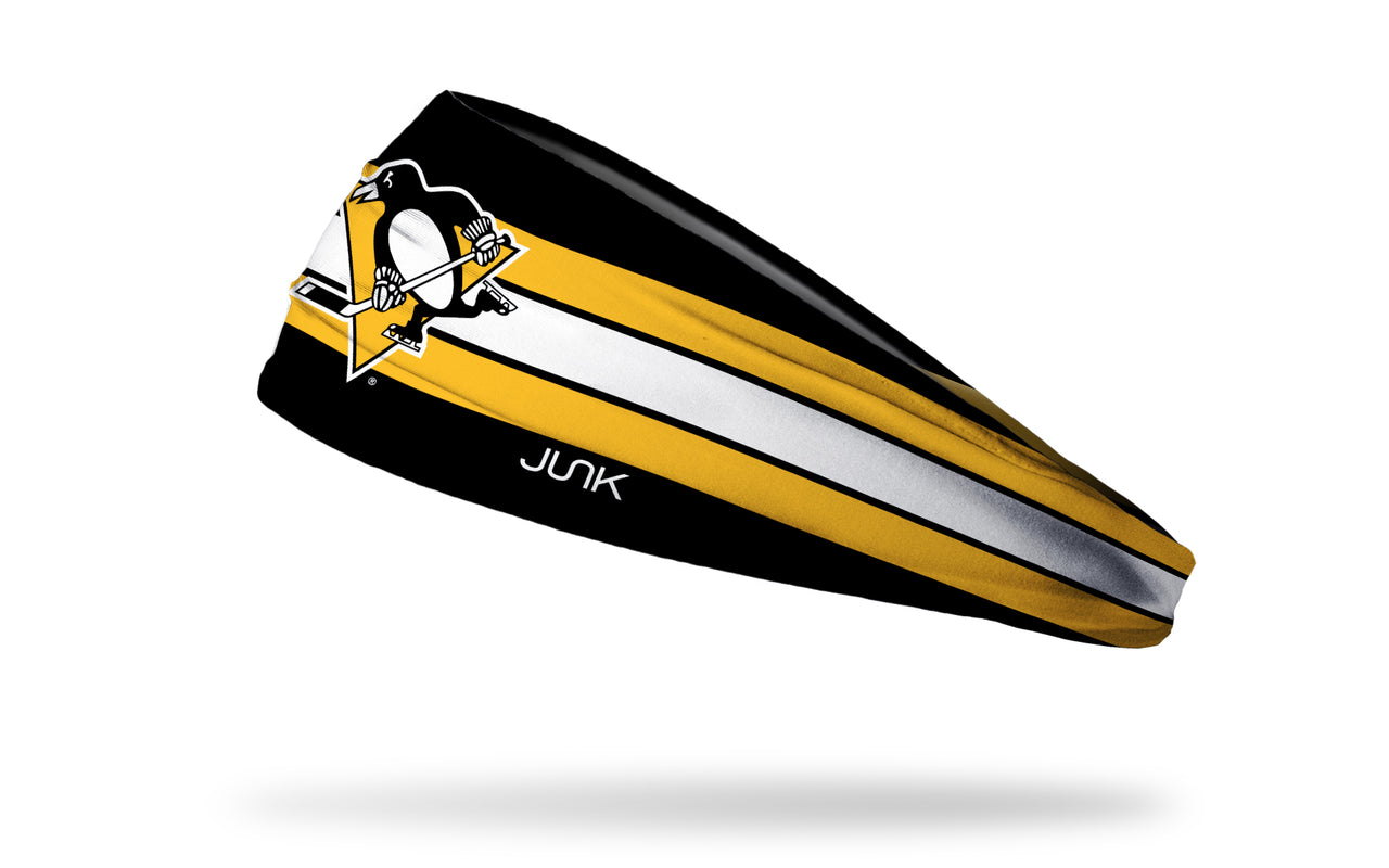 Pittsburgh Penguins: Stripe Headband - View 1