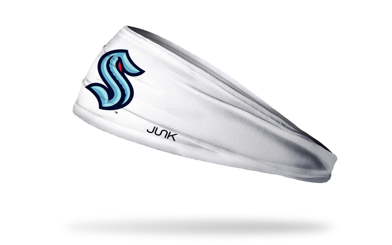 Seattle Kraken: Logo White Headband - View 1