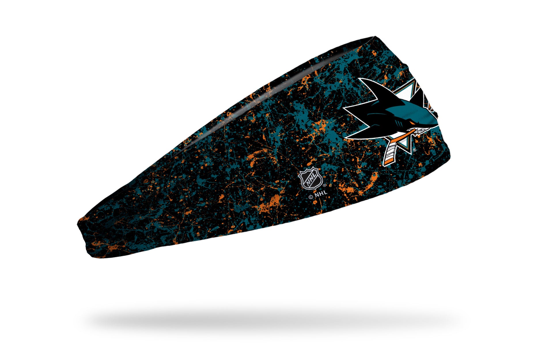 San Jose Sharks: Splatter Headband - View 2