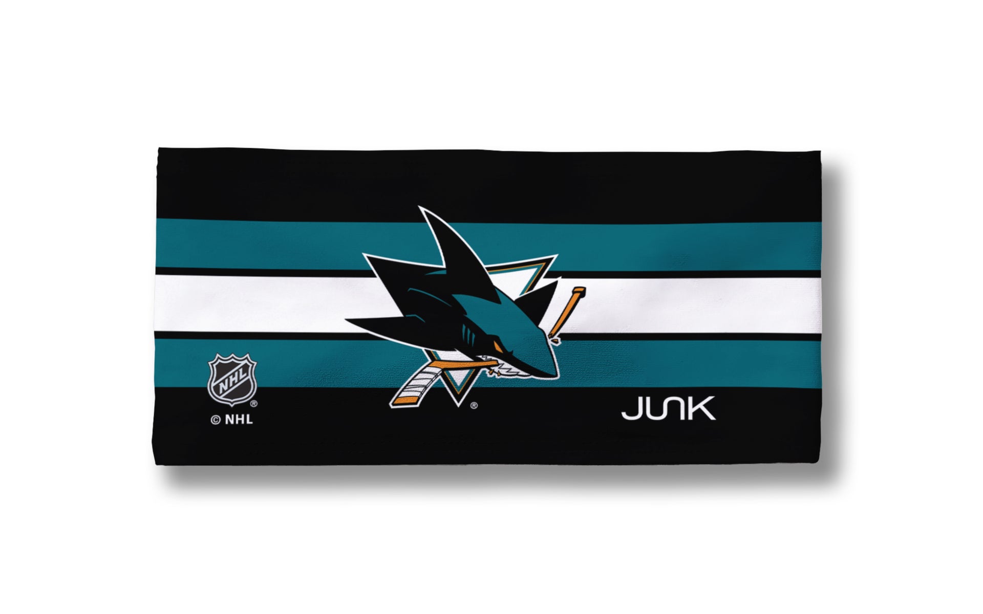 San Jose Sharks: Stripe Headband - View 3