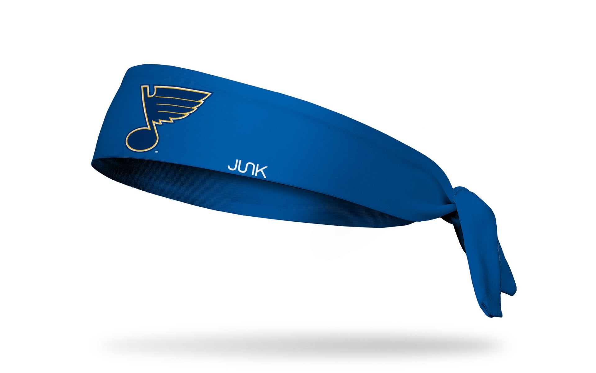 St. Louis Blues: Navy Logo Tie Headband - View 1