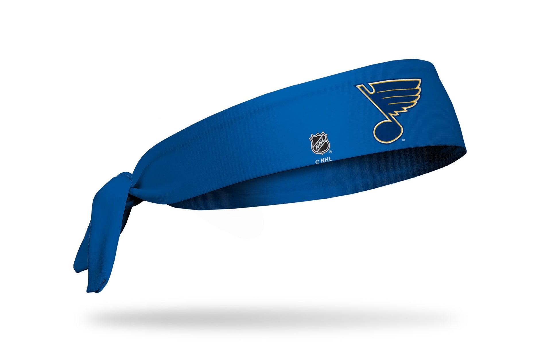 St. Louis Blues: Navy Logo Tie Headband - View 2