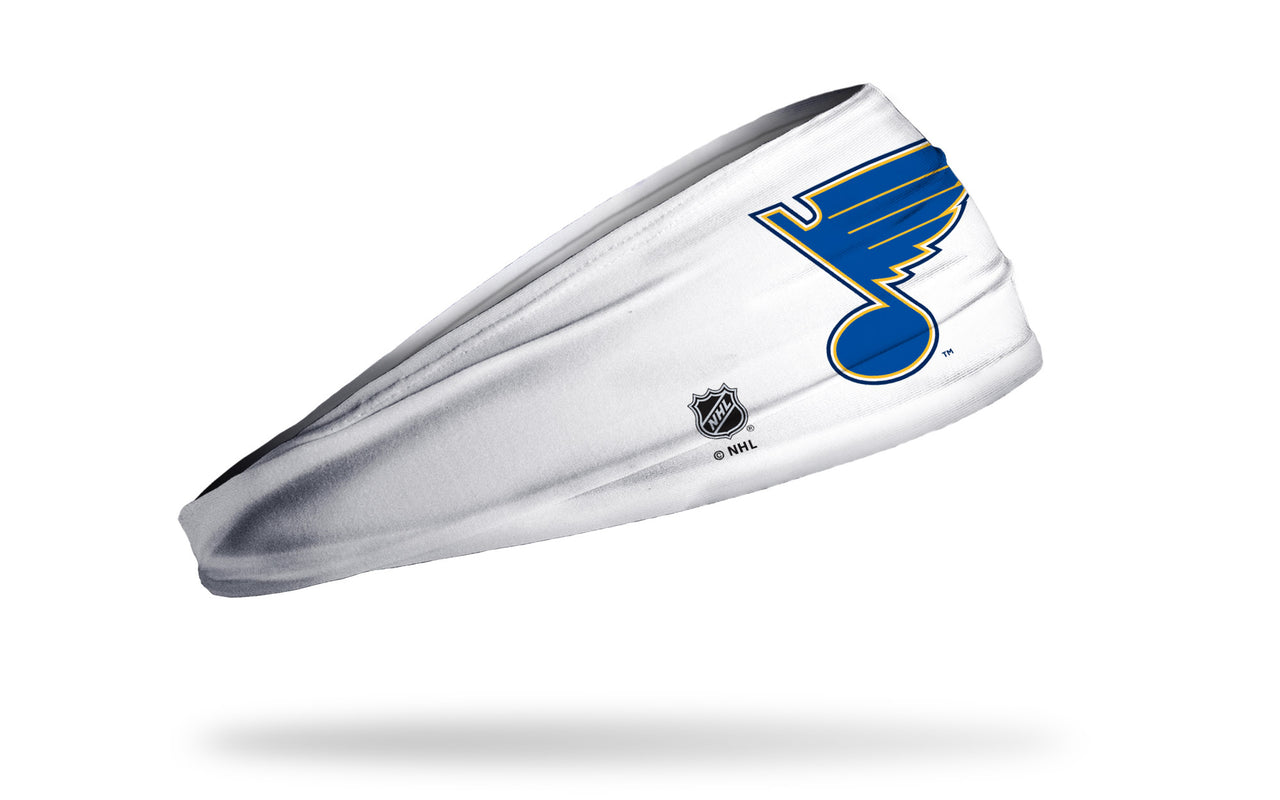 St. Louis Blues: Logo White Headband