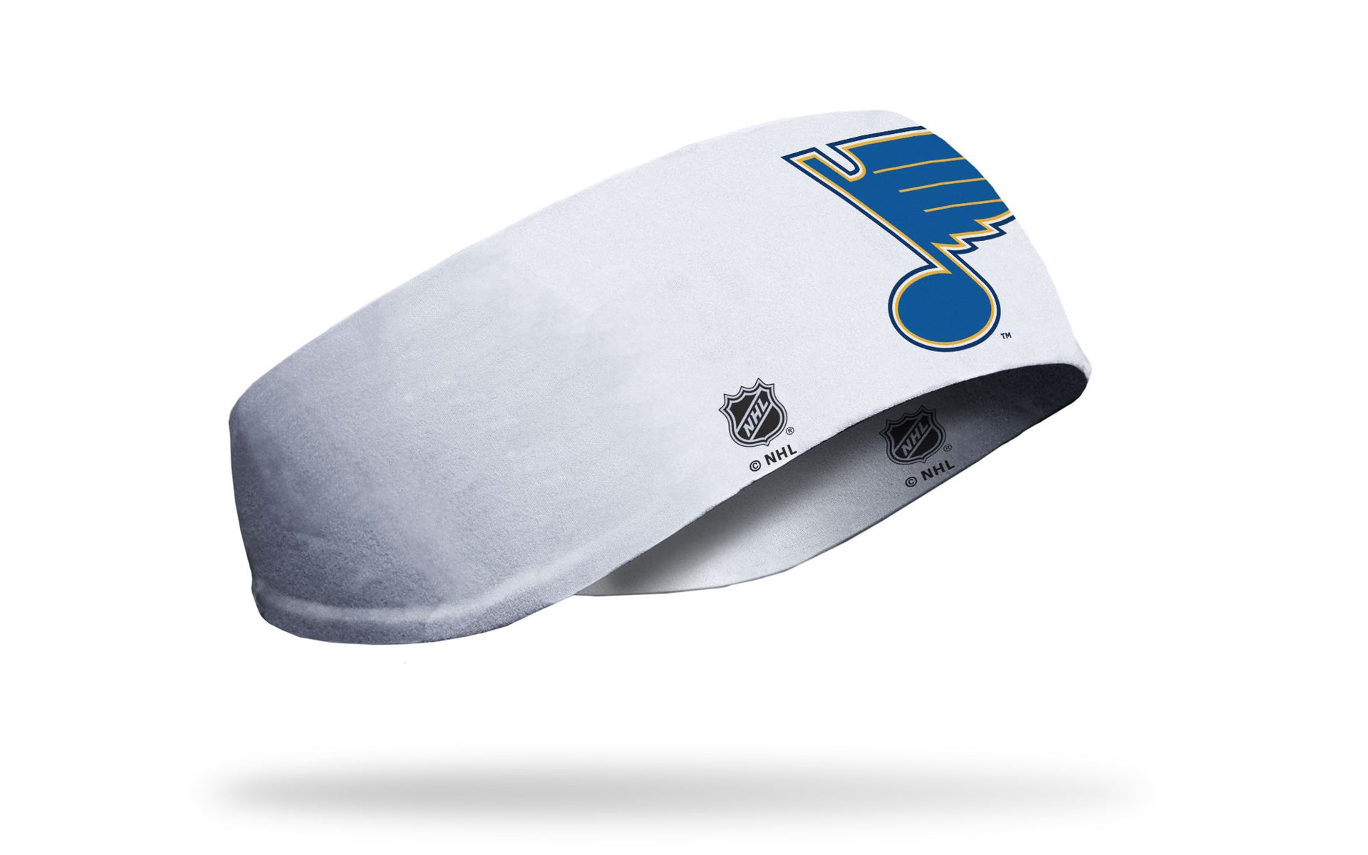 St. Louis Blues: Logo White Ear Warmer - View 1