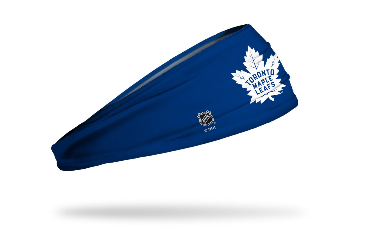 Toronto Maple Leafs: Logo Blue Headband - View 2