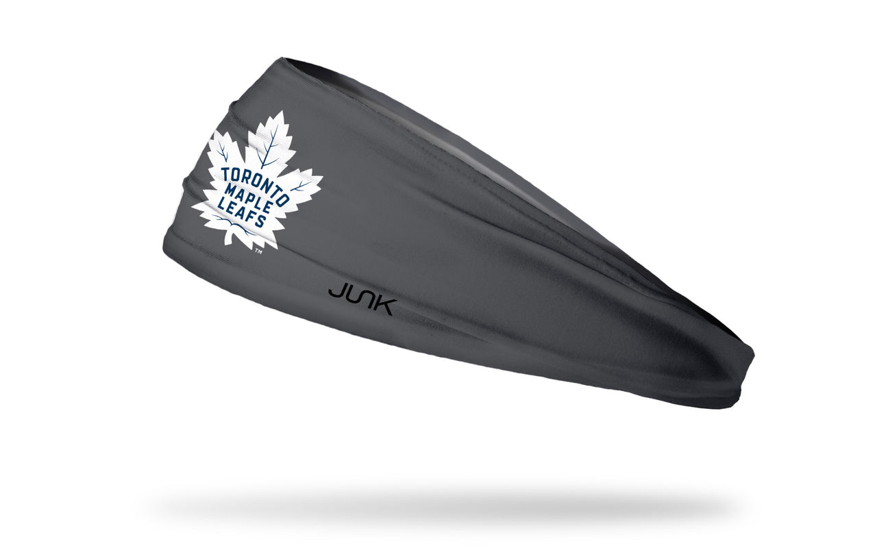 Toronto Maple Leafs: Logo Gray Headband - View 1