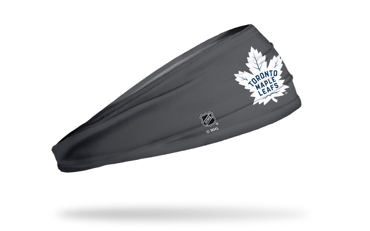 Toronto Maple Leafs: Logo Gray Headband - View 2