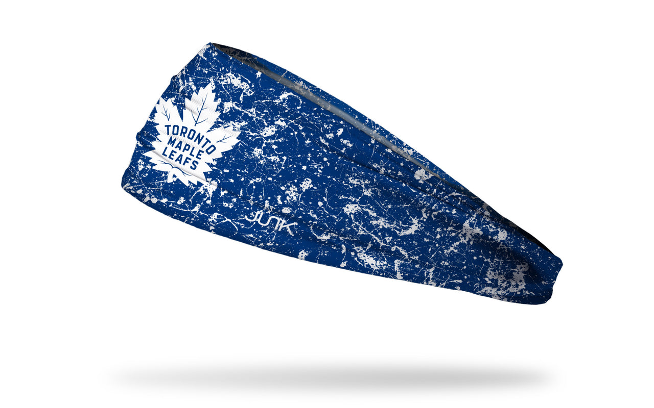 Toronto Maple Leafs: Splatter Headband - View 1