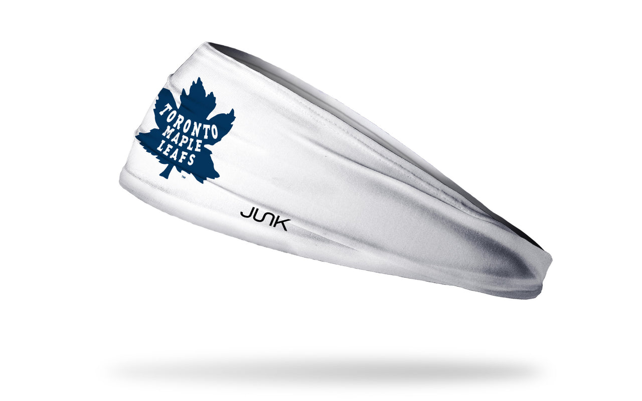 Toronto Maple Leafs: Vintage White Headband - View 1