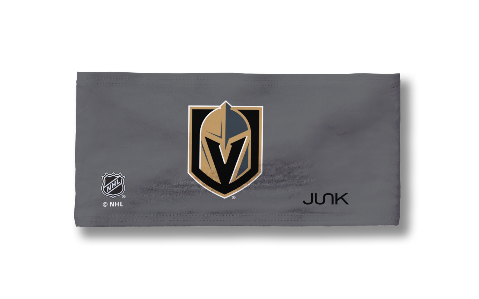 Vegas Golden Knights: Logo Gray Headband - View 3