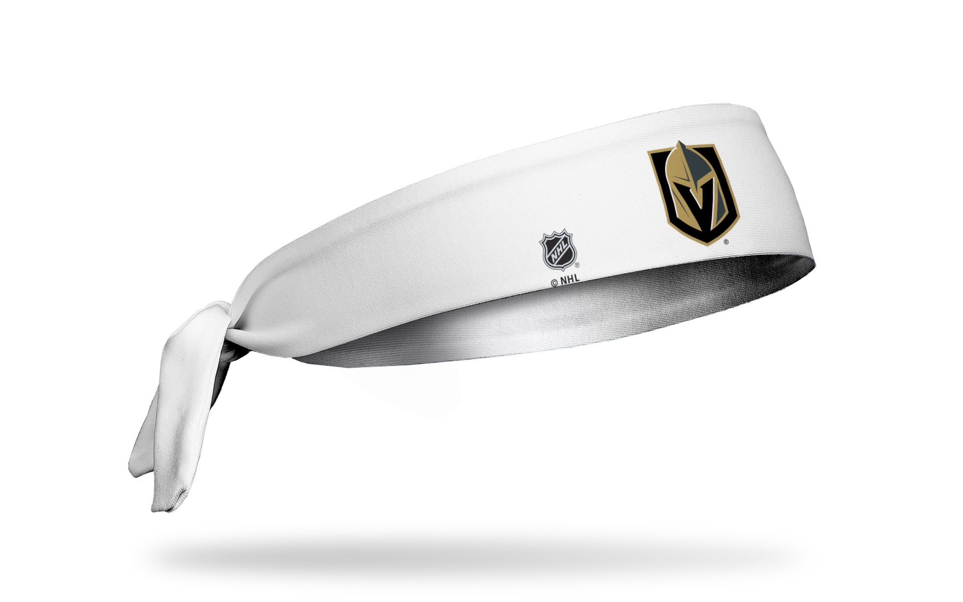 Vegas Golden Knights: Logo White Tie Headband - View 2