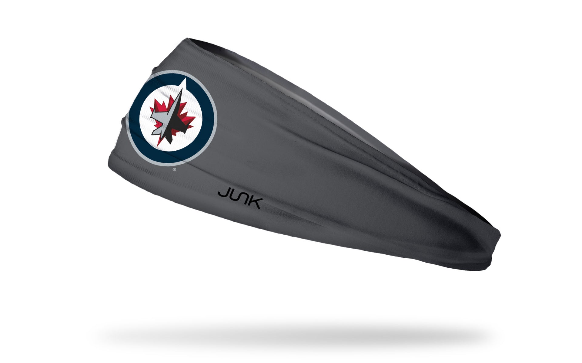 Winnipeg Jets: Logo Gray Headband - View 1