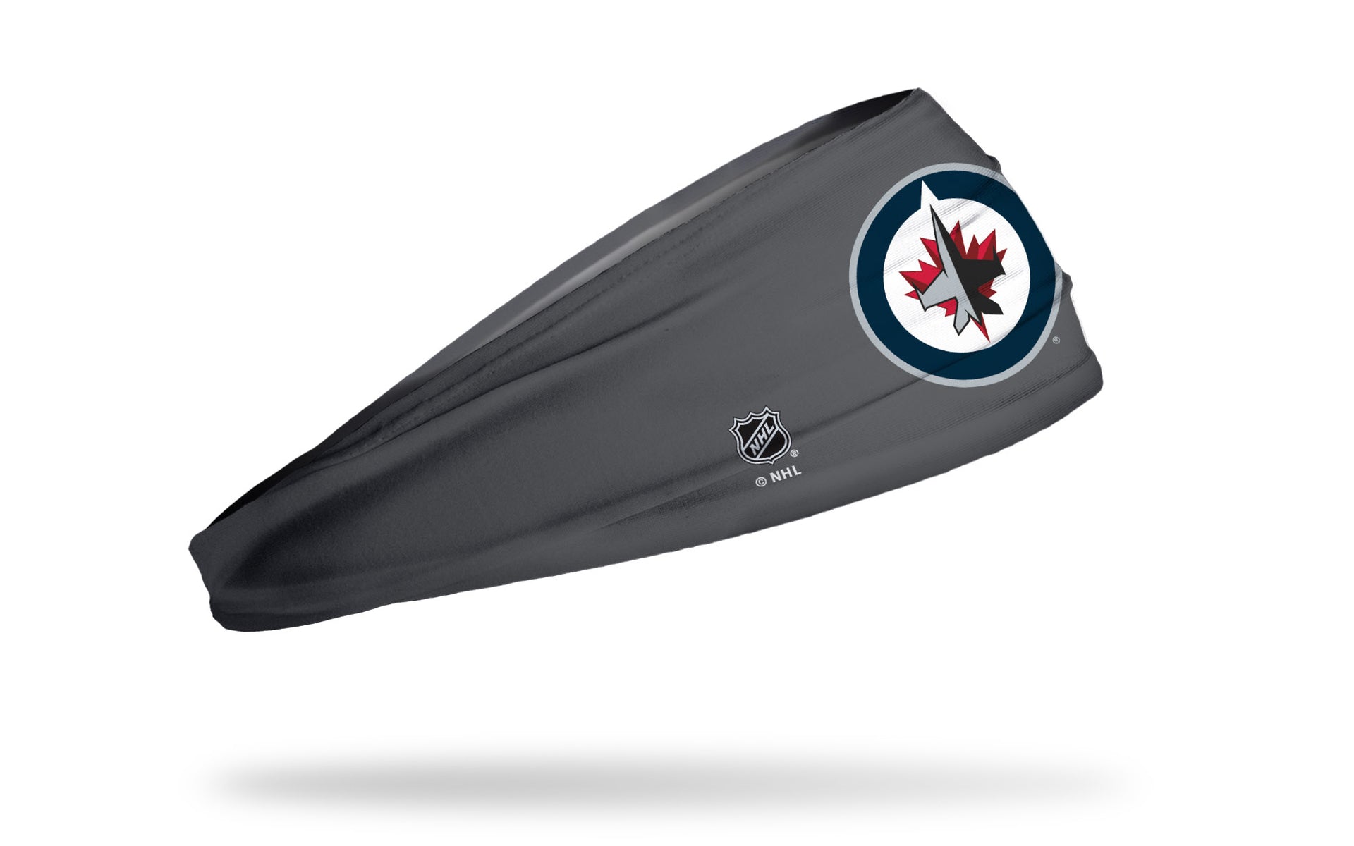 Winnipeg Jets: Logo Gray Headband - View 2