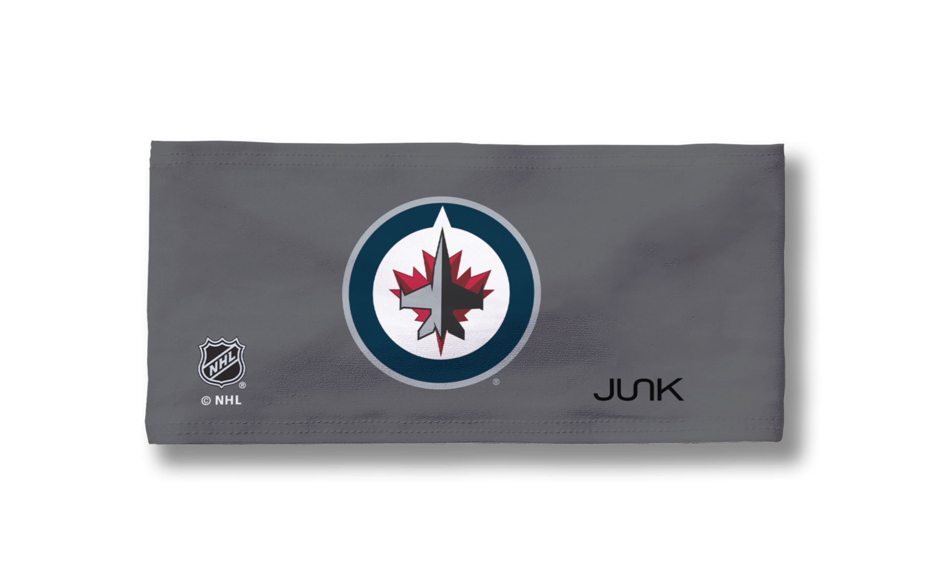 Winnipeg Jets: Logo Gray Headband - View 3