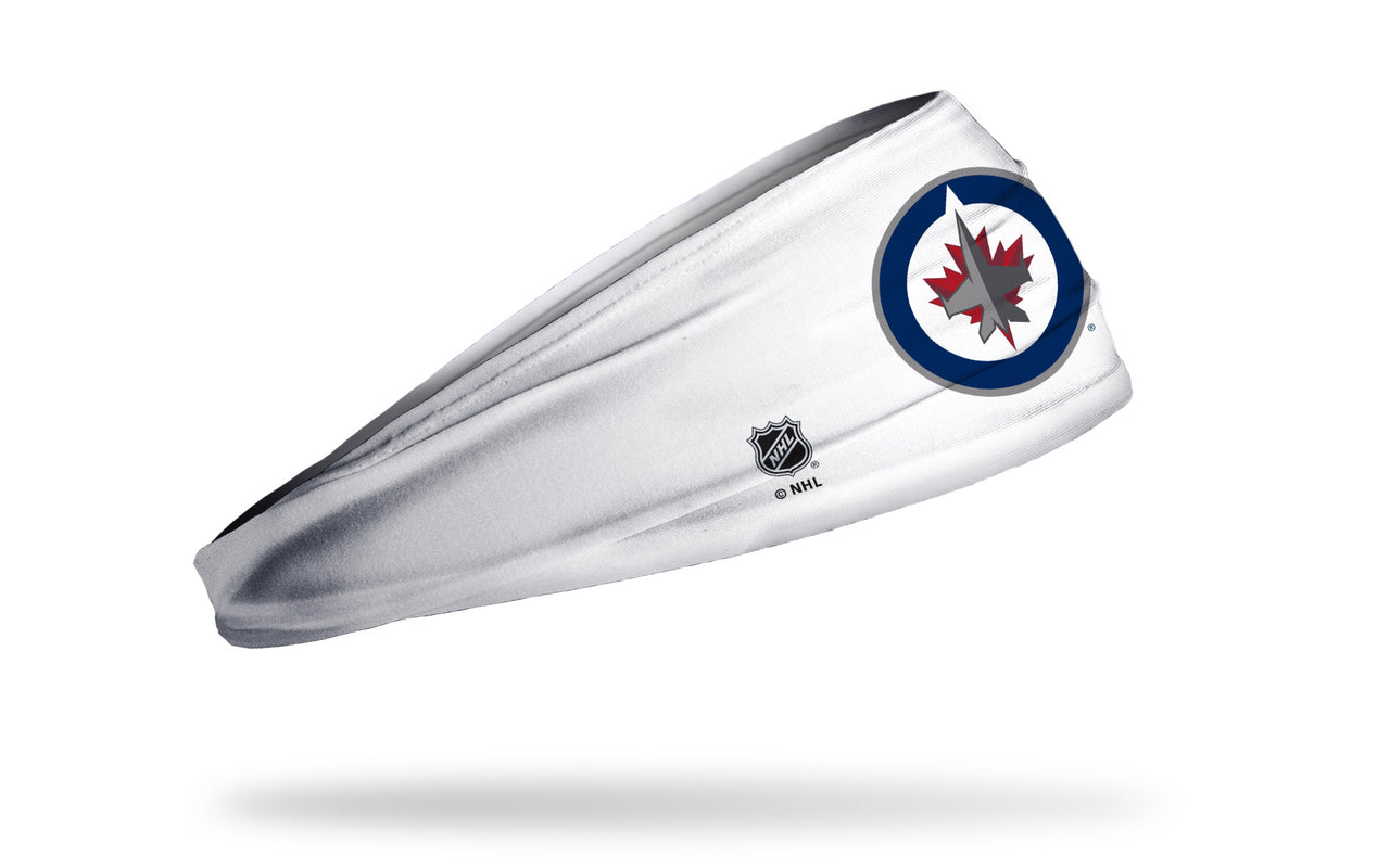 Winnipeg Jets: Logo White Big Bang Lite Headband - View 2