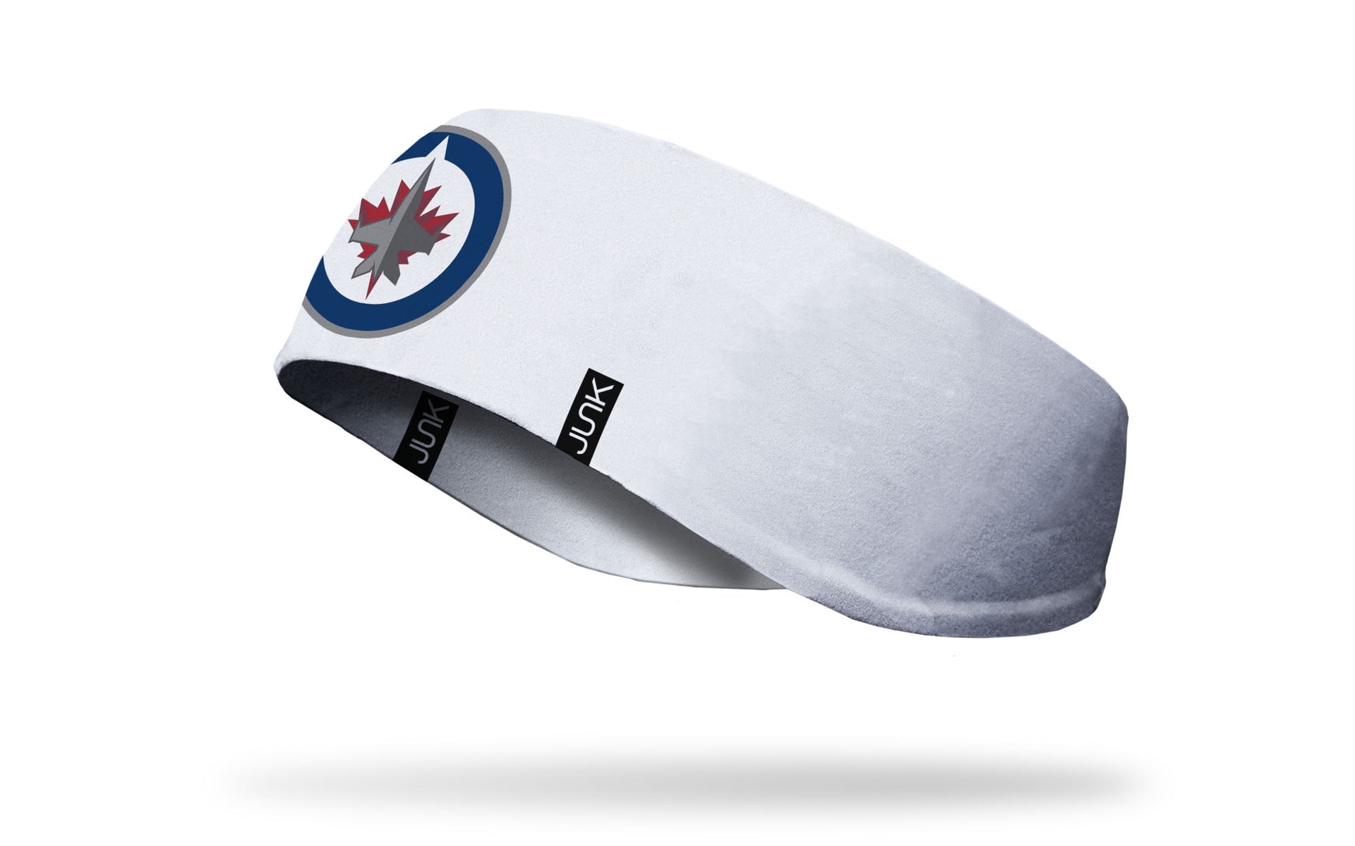 Winnipeg Jets: Logo White Ear Warmer - View 1