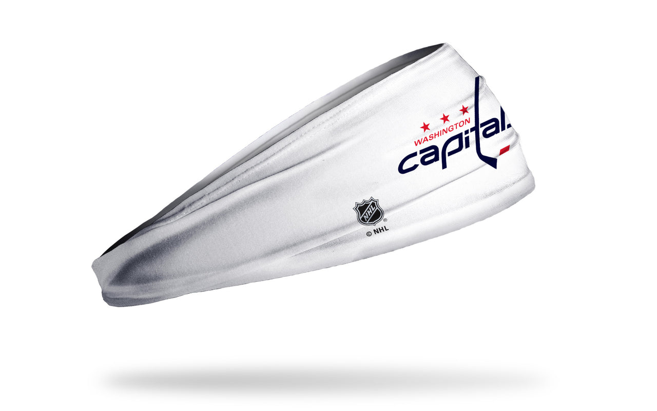 Washington Capitals: Logo White Headband - View 2
