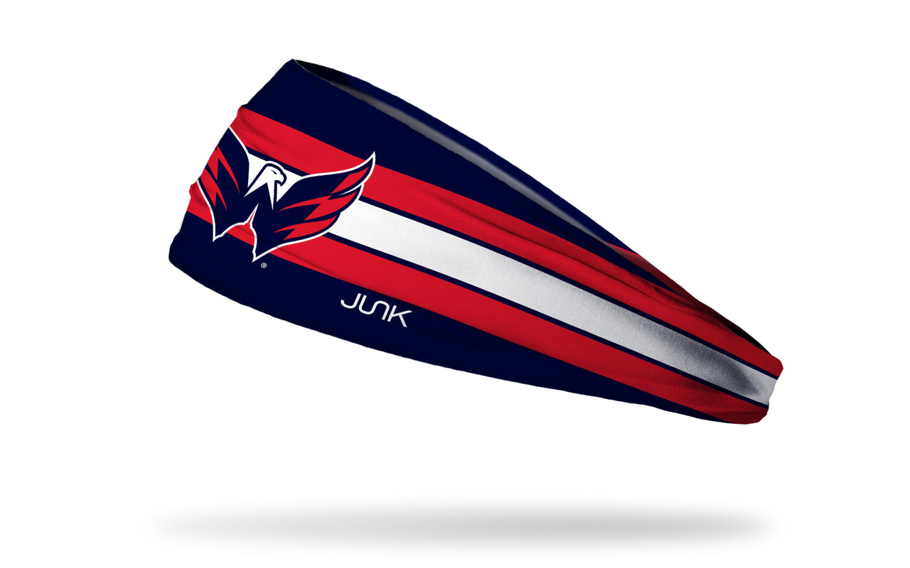 Washington Capitals: Stripe Big Bang Lite Headband - View 1