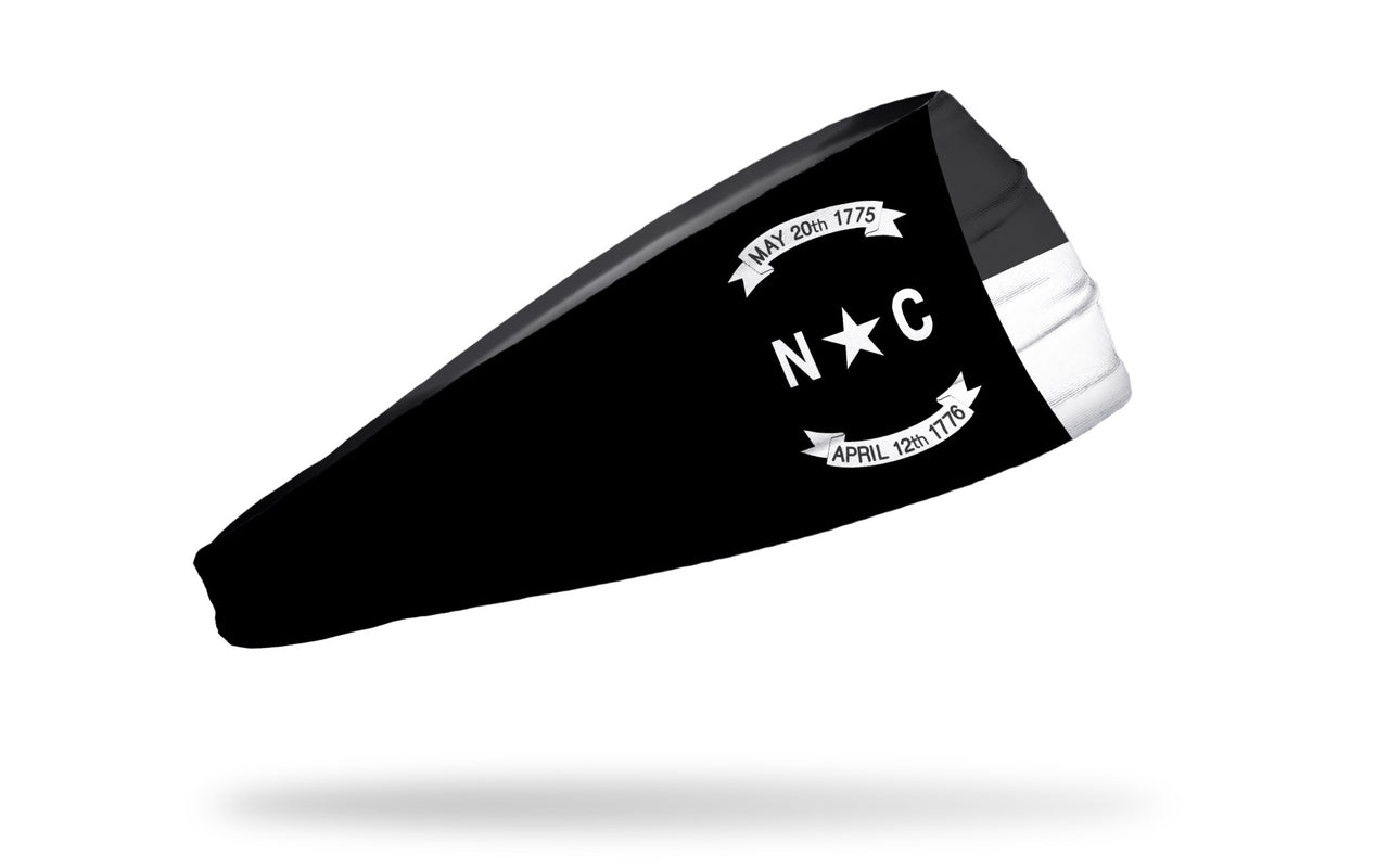 North Carolina Monochrome Flag Headband - View 1
