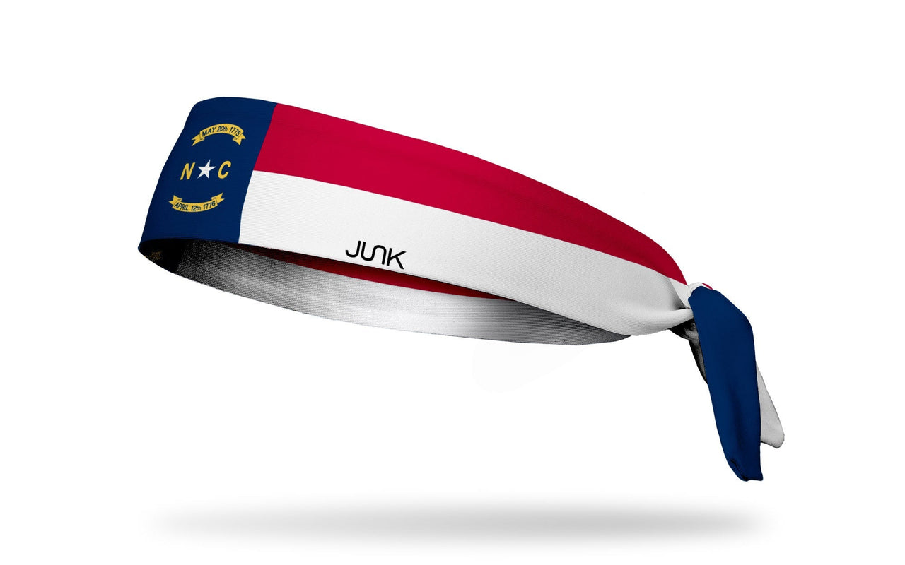 North Carolina Flag Tie Headband - View 2