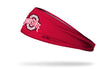 Ohio State: Logo Scarlet Big Bang Lite Headband - View 1
